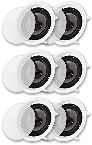 Acoustic Audio CS-IC83 - Altavoz de Techo (8 Pulgadas, 3 Pares, 2100 W)