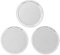 Set of 3 Pro Reusable Filters for AeroPress Coffee Maker - FINE, ULTRA-FINE and MESH - Premium Stainless Steel - Brewing Guide Included