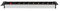 Perel Bloque multiplicado PDU con Interruptor, protección contra sobrecarga, 8 enchufes Schuko (Tipo F), 2.15 m, 3g1.5, Interior, Negro/Rojo Uso