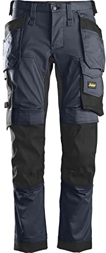 Snickers 6241 AllroundWork Slim Fit Hose Holster Taschen Navy 91,4 cm 76,2 cm