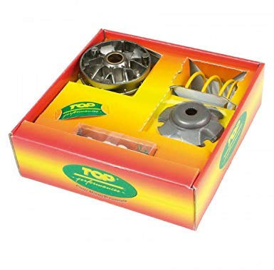 Variateur Scoot Top Perf avec Ressort pour Piaggio 50 Zip 2t, nrg, Typhoon, Fly, Vespa LX-gilera 50 Runner, Stalker, Ice, DNA
