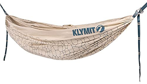 Klymit Unisex-Adult, Tan Unisex's Traverse Double Hammock, Teal, One Size