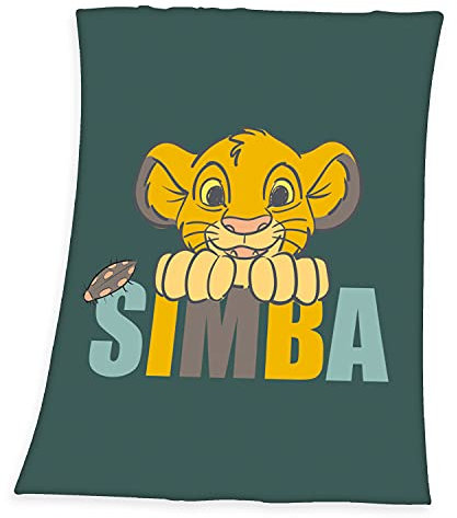 Herding Couverture Polaire Microfibre Disney Le Roi Lion, 75 x 100 cm, 100% Polyester