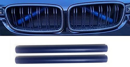 Front Grill V Streben Zierleisten Streifen Kühlergrilleinsätze Blau passend für F20 F21 F22 F23 F30 F31 F32 F33 F34 F36 G11 G12 G14 G30 G31