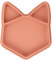 Babymoov Assiette silicone compartimentée ISY PLATE Renard Terracotta