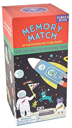 Floss and Rock Memory Match Spiel (Weltraum)