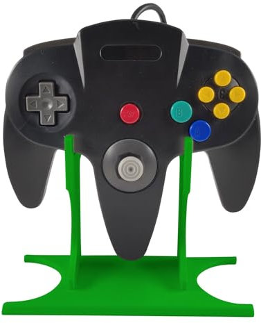 Wandhalterung kompatibel für Nintendo N64 Controller Wandmontage - Grün