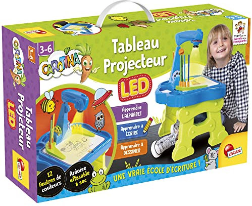 Lisciani- Gioco educativo, Colore Tavolo per proiettori a LED, Small, FR88614