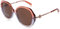 Marc Jacobs Unisex Marc 581/S Sonnenbrille, ORANGE Blue, One Size