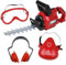 Kids Hedge Trimmer | Toddler Landscaping Gardening Tools and Equipments | Includes Mask Safety Goggles and Earmuffs