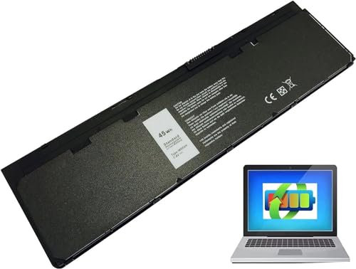 WD52H VFV59 Laptop Battery Replacement for Dell Latitude E7240 E7250 Ultrabook Notebook F3G33 KWFFN J31N7 451-BBFW 451-BBFT 451-BBFX 451-BBFY GD076 GVD76 HJ8KP NCVF0 F3G33 W57CV J31N7(7.4V 52Wh)