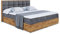 ALTDECOR Boxspringbett mit Matratze und Lattenrost, Topper, Fußteil,Polsterbett mit Bettkasten, Bett mit Stauraum H3-Matratze, Doppelbett, Boxbett - LOLLI2-180x200 - Dunkelgrau Casablanca