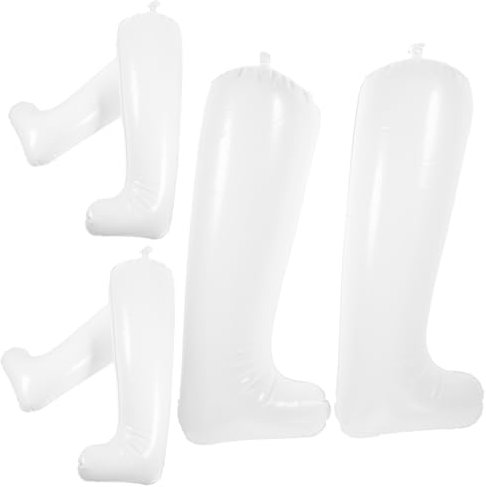 SAFIGLE 6 Pairs Inflatable Boot Brace Shoe Trees for Women Blow up Boot Shapers Inflatable Shoe Shapers Shoe Stretcher Boot Stretchers for Women Boots Support Riding Miss Suitcase