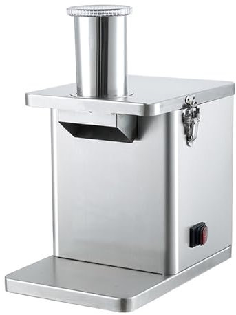Picadora y cortadora de Verduras, cortadora eléctrica de Verduras, picadora trituradora de Verduras Comercial de 200 W, Cortador automático de Patatas y Cebolla, con 5 tamaños de c
