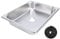 Fregadero para Vehículos Recreativos, 325X265X65Mm Fregadero Rectangular Un Solo Cuenco, Cuadrado Fregadero para Baño Cocina con Salida 40Mm para (Color acero inoxidable, pulido