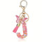 Shirene Schlüsselanhänger,Anfangsbuchstaben J Schlüsselanhänger Mädchen Rosa Harz Schmetterling Alphabet mit Schmetterlinge Geschenk Rucksack Tasche Charm Zubehör für Damen Mädchen Freundin
