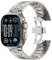 KADES 49 mm 46 mm 45 mm 44 mm 42 mm (Series 3) para Apple Watch Ultra 2 Pulsera, 24 mm de diseño ampliado de metal de titanio para Apple Watch Ultra 2/Ultra, Series 10/9/8/7/6/5/4/3/2/1, titanio
