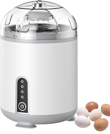 Centrifugeuse à œufs électrique - Centrifugeuse à œufs à 2 vitesses pour œufs d'or durs | Centrifugeuse Silent Egg Jaune d' et mélangeur blanc Appareils de cuisine