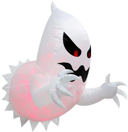Aufblasbare Halloween-Deko – Fensterbrecher Geist, Spooky Inflatable Ghost | Schockeffekt Dekoration, Unheimlicher Blickfang Für Hof, Außenbereich, Party, Haus, Schaufenster, Eingang