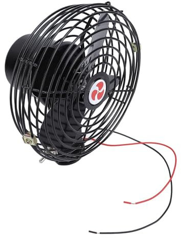 THINCAN Handheld small fan,Noise Reduction 6 Inch Automotive Cooling Fan Design For SUV Sedans Trucks Buses And Marine Use