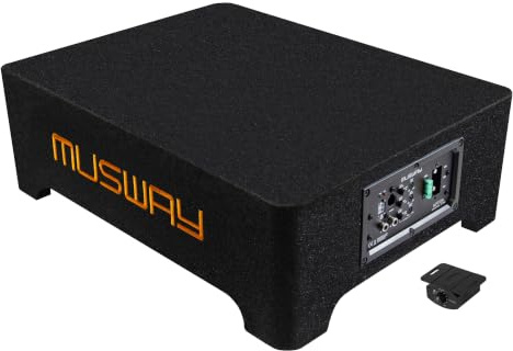 Musway MF110A - AKTIVES SUBWOOFER-System IN FLACH-BAUWEISE (DOWNFIRE) MIT 25 cm (10“) SUBWOOFER
