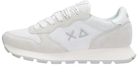SUN68 Damen Schuhe Ally Glitter Textile Code Z36203-01 Weiß