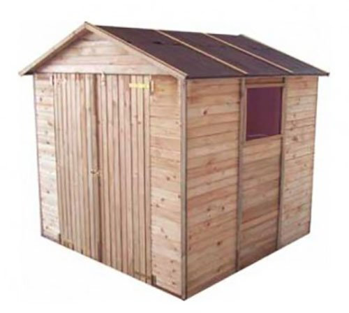 Casetta in legno a pannelli 220 x 213 x 225 cm Mod. Ortisei