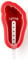 Lékué - Molde para Helado icónico, diseño pie, Silicona Platino Color Rojo