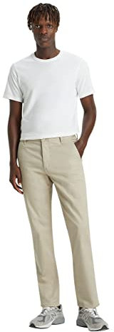 Dockers Alpha Original Slim, Pantaloni Uomo, Beige (Safari Beige), 32W / 32L
