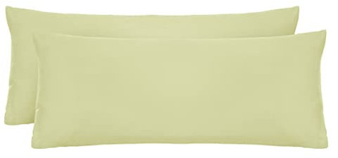 biberna Feinjersey Kopfkissenbezug 0077144 2X 40x60 cm pistaziengrün