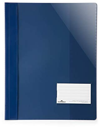 Durable Sichthefter für Din A4, Überbreite, dunkelblau, 25er Packung, 269007