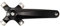 Fahrrad Kurbelarm 175 mm Aluminium Spider 4-Arm Vierkantaufnahme Crank Arms