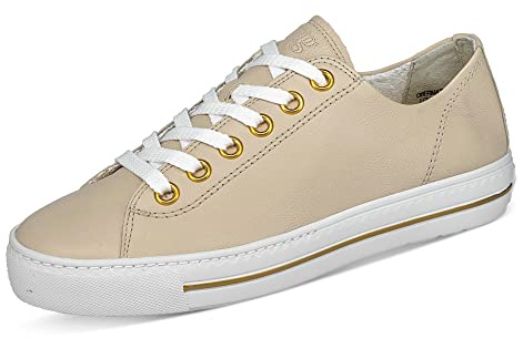 Paul Green Sneaker 4704-288, Glattleder, Beige, Damen EU 8,5/42,5