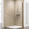 Schulte EP120081 41 500 MasterClass M6 Duschwand Walk In, chromoptik, 80 x 200 cm