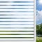 DIFIT Fensterfolie Blickdicht Streifen Sichtschutzfolie Fenster Glasfolie Selbstklebend Statisch Haftend Fensterfolien Anti-UV Klebefolie Fenster für Küche Zuhause Büro (Breite Streifen, 90x200cm)