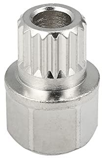 X AUTOHAUX 34/18PT Hollow Car Anti Theft Wheel Lock Lug Nut Screw Removal Key for B-MW