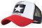 CheChury Trucker Caps Mesh Baseballcap Baumwolle Hüte Unisex Baseball Cap Stickerei Mode Sommer Verstellbar Kappe Vintage Basecap Herren Snapback Cap Baseballmütze Retro Mütze Damen,rot