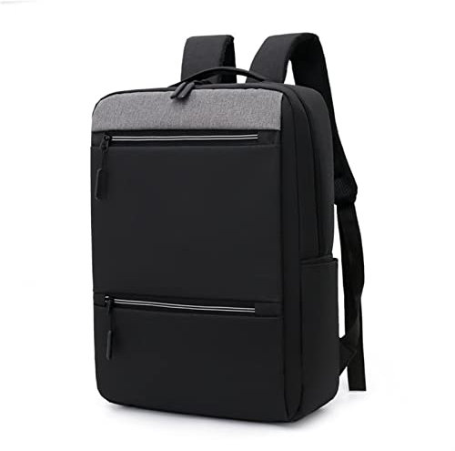 ZRDSZWZ Zuverlässiger Herren-Rucksack, multifunktional, Oxford-Gewebe, für Laptop, wasserdicht, schwarz, Business-Luxus-Rucksack (Farbe: schwarz)