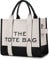 DKIIL NOIYB PU Leather Tote Bag for Women, Large Capacity Women's Leather Totes Bag with Thin Adjustable Strap Double Color Top-handle Bag Crossbody Tote Bags Purse