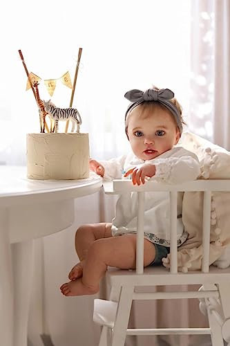Zero pam Reborn Baby Mädchen Groß 60 cm Lebensechte Baby Puppe Weicher Stoff Körper Reborn Baby Silikon Niedlich Schöne Baby Puppe Wie Echtes Baby