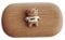 OATTIS Wood Grain High-end Contact Lens Box, Beautiful Pupil Storage Box, Portable Care Companion, High-end,Color1