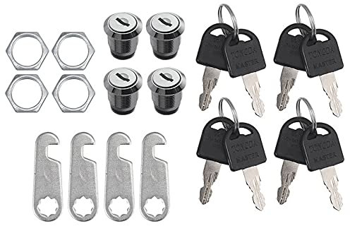 Serratura di sicurezza per cassetta postale, serra Serratura a camma, serratura dell'armadio 4 pezzi 16 mm 20 mm 25 mm 30 mm serratura a camma porta barilotto cassetto armadio cassetta postale armadie