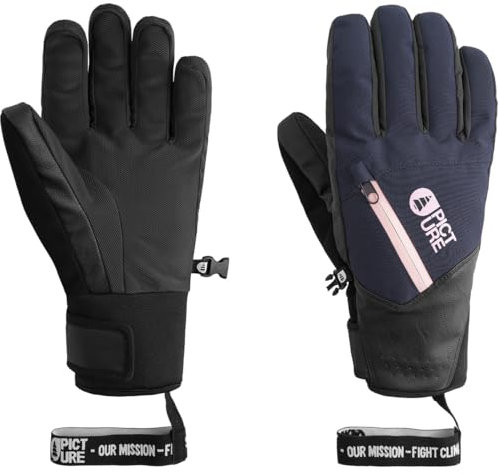 Picture Damen Kakisa Handschuhe, b Dark Blue, EU 8