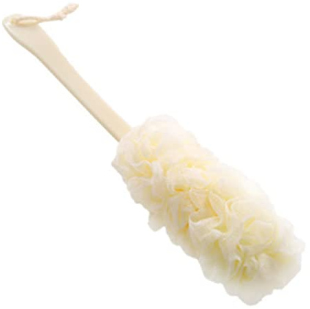 Badekugel 1 Stück Badebürste praktischer Körperputzen-Bad-Back-Bürste-Dusche lange Griff Badekugel Badekugel Form (Size : Yellow)
