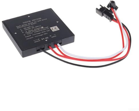DC 12V LED Touch Dimmer Switch Concealed, Touch Switch Sensor for Bathroom Mirror, 3A 36W(ON-OFF)