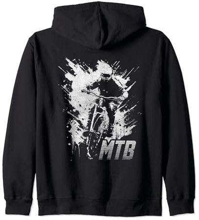 MTB XC Fully Mountainbike Rider Downhill Trail Mountainbiker Kapuzenjacke