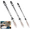 3 PCS Paint Brushes for Walls, 0.45/0.6/0.75 inch Small Pointed Synthetic Sash Paint Brushes Set Round Edger Paint Brush, Trim Painting Touch Up Trim Stain Tools for Corners Baseboards Narrow Areas