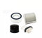 E-BIKERS Kit filtri compatibile con YAMAHA TMAX 500 T-MAX 2001 2002 2003 2004 2005 2006 2007