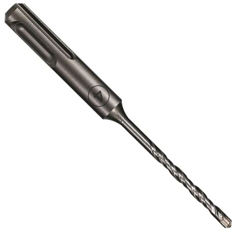 Vearter 4mm x 110mm SDS Plus Concrete Drill Bit, YG8C Carbide Tipped 40Cr Shank Rotary Hammer Drill Bit, Masonry Drill Bit for Concrete, Brick, Stone, Cement, Masonry