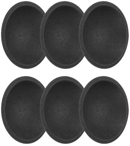 sourcing map 6Pcs Speaker Dust Cap 45mm/1.8 Outer Diameter Dome Paper Cap Subwoofer Coil Cover Caps for Speaker Decoration Accessory Repair